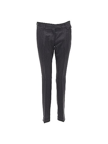 Prada Prada wool pinstripe pleated cuffed pants (view 1)