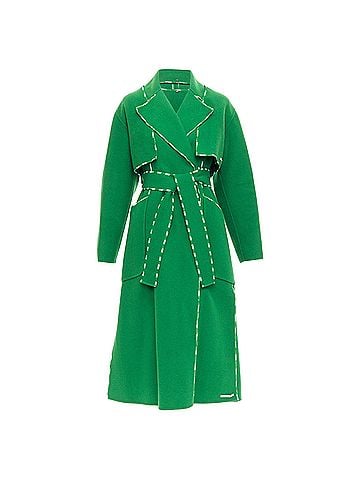 Sportmax Sportmax Anniversary Collection Handmade Virgin Wool Cashmere Coat (view 1)
