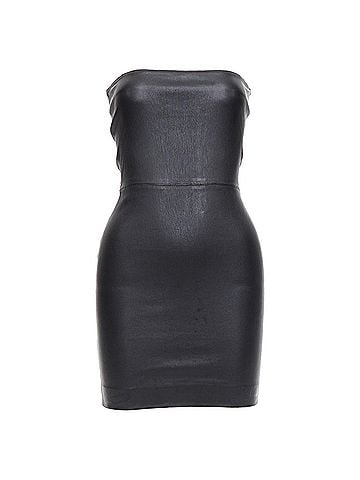 SPRWMN Sprwmn Genuine Leather Strapless Mini Tube Dress (view 1)