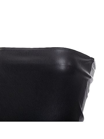 SPRWMN Sprwmn Genuine Leather Strapless Mini Tube Dress (view 2)