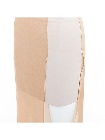 Maison Margiela Maison Margiela Sheer Layered Asymmetric Skirt (view 2)