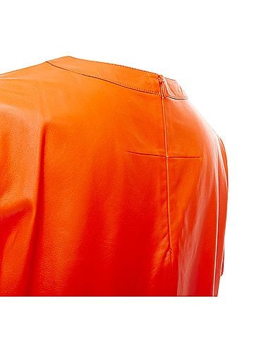 Givenchy Givenchy riccardo tisci lambskin leather hi-low shirt (view 2)