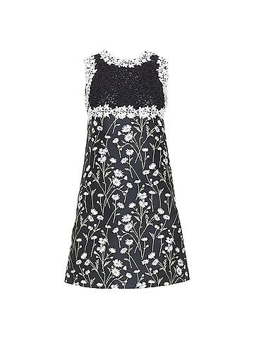 Giambattista Valli Giambattista Valli floral lace bodice dress kate mara (view 1)