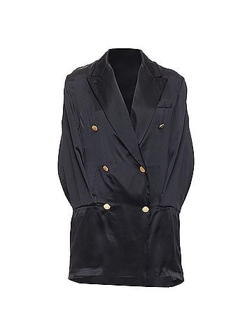 Maison Margiela Maison Margiela tucked sleeve blazer dress (view 1)