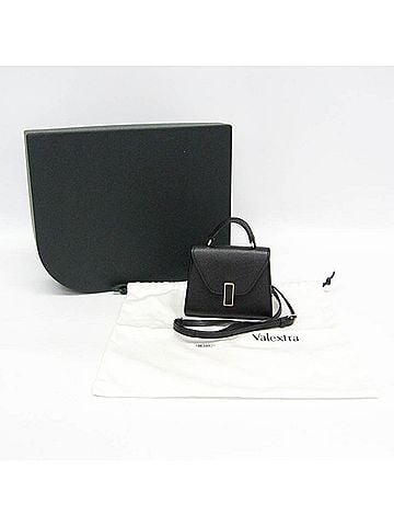 Valextra Valextra ISIDE BELT SGES0061028LOCPL99 Women's Leather Fanny Pack,Shoulder Bag Black (view 2)