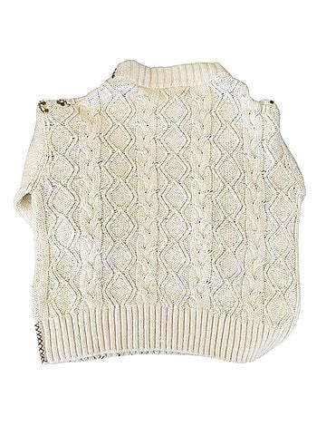 Free People Gilded Cable Knit Embellished Pullover Sweater (view 2)