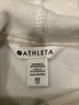 Athleta White Gray Pullover Hoodie Size XS - photo 3
