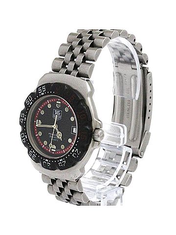 TAG Heuer TAG HEUER Formula 1 Stainless Steel Rubber Quartz Mens Watch 374.513 (view 2)