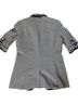 Elizabeth and James Stripes Black White Blazer Size 6 - photo 2