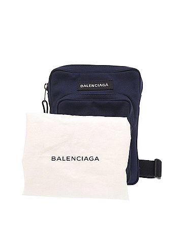 Balenciaga Excellent condition Balenciaga 620260 nylon navy body bag/shoulder bag 0434BALENCIAGA (view 2)