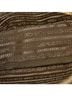 Prada 100% Canvas Plain Tan Symbole Zip Around Shoulder Bag Jacquard One size - photo 5
