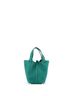 Hermès 100% Leather Green Picotin Lock Bag Clemence PM One size - photo 4