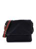 Gucci 100% Canvas Plain Black Web Strap Flap Messenger GG Canvas Medium One size - photo 1