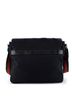 Gucci 100% Canvas Plain Black Web Strap Flap Messenger GG Canvas Medium One size - photo 4