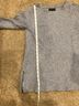 Nanette Lepore Color Block Gray Blue Pullover Sweater Size M - photo 5