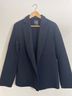 Theory Solid Black Blue Blazer Size 8 - photo 8