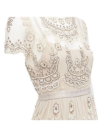 Needle & Thread Needle & Thread Sequins Beads Embellished Overlay Long Gown (view 2)
