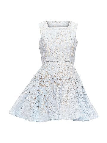 Alex Perry Alex Perry Kea Lace Full Tulle Fit Flared Dress (view 1)