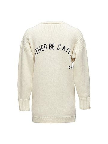 Christian Dior Dior Rather Be Sailing Long Pullover Sweater (view 1)