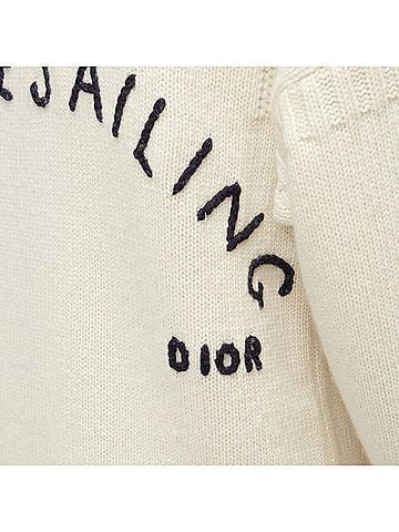 Christian Dior Dior Rather Be Sailing Long Pullover Sweater (view 2)