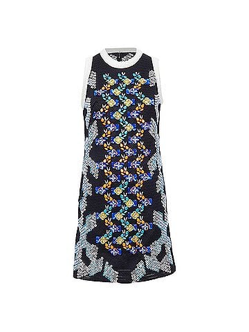 Peter Pilotto Peter Pilotto Bead Embellished Mesh Mini Dress (view 1)