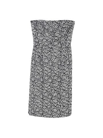 Max Mara Max Mara Tweed Mini Dress in Grey Virgin Wool (view 1)