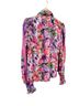 PatBO 100% Polyester Floral Multi Color Long Sleeve Blouse Size 6 - photo 6
