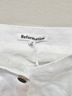 Reformation 100% Linen 100% Linen White Sleeveless Blouse Size 10 - photo 3