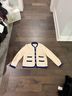 J.Crew Ivory Blue Cardigan Size M - photo 9