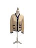J.Crew Ivory Blue Cardigan Size M - photo 1