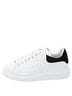 Alexander McQueen 100% Leather White Larry Sneaker Size EU 36 1/2 - photo 2