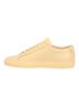 Common Projects 100% Leather Yellow Achilles Sneakers Size EU 40 - photo 2