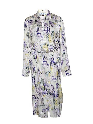 OFF-WHITE OFF white Floral maxi dress (view 1)