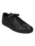Common Projects 100% Leather Black Achilles Sneakers Size EU 37 - photo 1