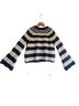 Pilcro Stripes Blue White Pullover Sweater Size M - photo 2