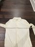 Evereve 100% Polyester Ivory Long Sleeve Button-Down Shirt Size M - photo 7