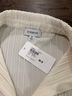 Evereve 100% Polyester Ivory Long Sleeve Button-Down Shirt Size M - photo 4