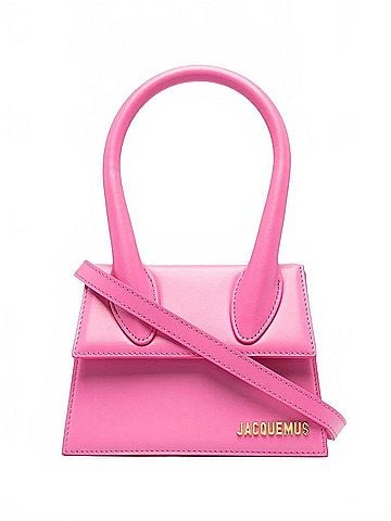 Jacquemus Women's Le Chiquito Moyen Top Handle Leather Bag (view 1)