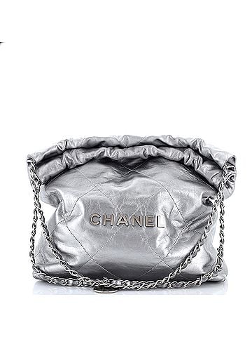 Chanel 22 Chain Hobo Quilted Calfskin Small (view 1)