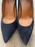 AQUATALIA Color Block Solid Blue Heels Size 11 - photo 7
