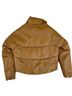 Apparis Brown Faux Leather Jacket Size M - photo 3