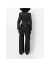 Ganni Solid Black Jumpsuit Size 8 - photo 4