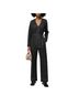 Ganni Solid Black Jumpsuit Size 8 - photo 2