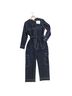 Ganni Solid Black Jumpsuit Size 8 - photo 1