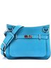 Hermès 100% Leather Blue Jypsiere Bag Clemence 31 One size - photo 1