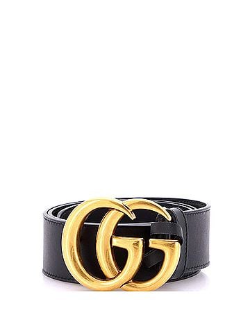 Gucci GG Marmont Belt Leather Wide (view 1)