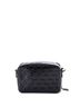 Prada 100% Leather Black Brique Camera Crossbody Bag Embossed Leather One size - photo 4