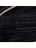 Prada 100% Leather Black Brique Camera Crossbody Bag Embossed Leather One size - photo 5