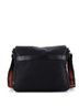 Gucci 100% Canvas Plain Black Web Strap Flap Messenger GG Canvas Medium One size - photo 4