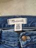 Madewell 100% Cotton Blue Jeans Size 28 - photo 3